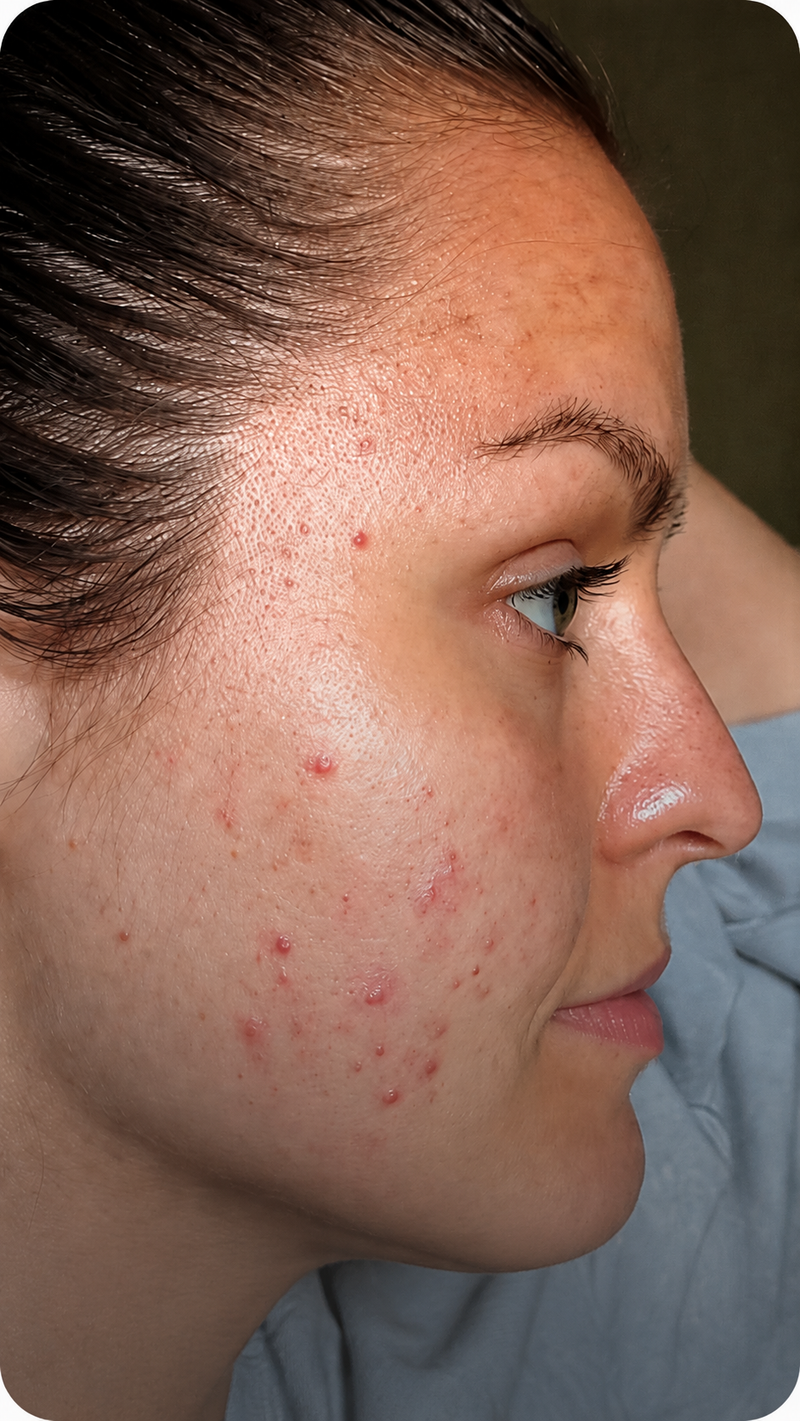 Truly radiant skin - Before