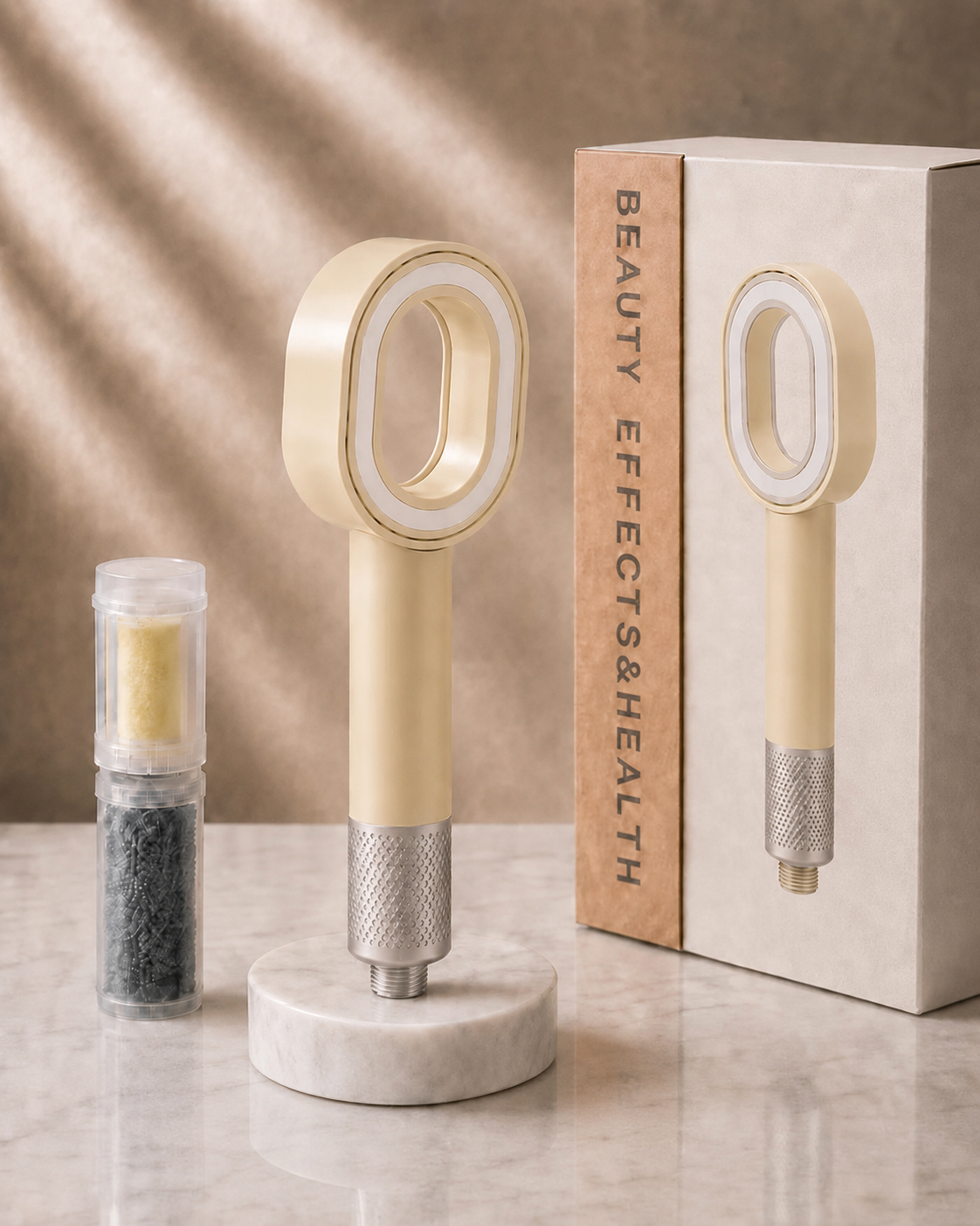 VITA Vitamin Aromatherapy Shower Head with Vitamin C Infusion & Filter Cartridge