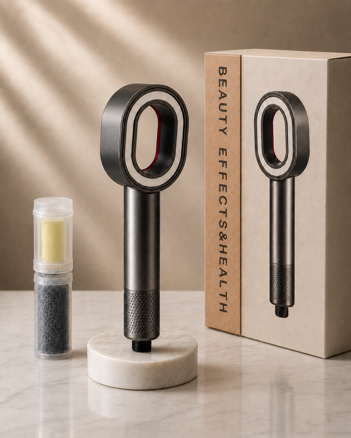 VITA Vitamin Aromatherapy Shower Head with Vitamin C Infusion & Filter Cartridge