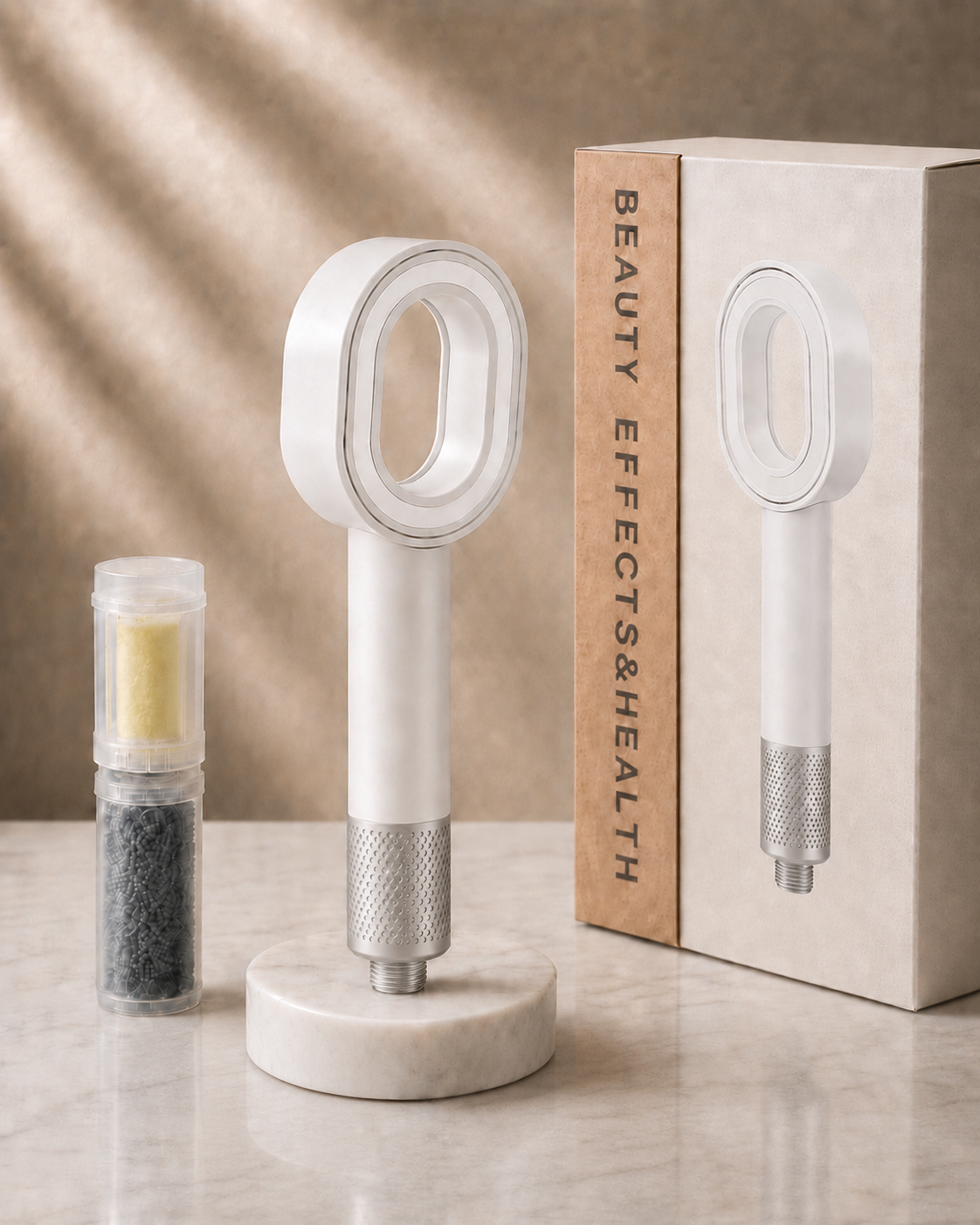 VITA Vitamin Aromatherapy Shower Head with Vitamin C Infusion & Filter Cartridge